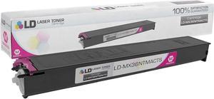 LD Compatible Toner Cartridge Replacement for Sharp MX-36NTMA (Magenta)