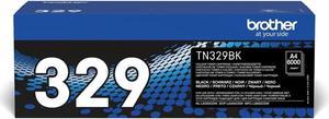 Brother TN-329BK Toner Cartridge, Black, Single Pack, Super High Yield, Includes 1 x Toner Cartridge, Genuine Supplies