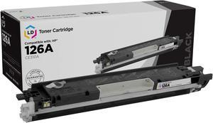 LD Remanufactured Toner Cartridge Replacement for HP 126A CE310A (Black)