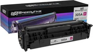Speedy Inks Compatible Toner Cartridge Replacement for HP 305A / CE413A (Magenta)