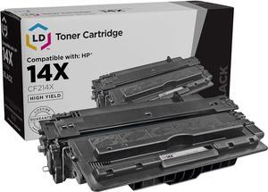 LD Remanufactured Replacement for Hewlett Packard CF214X (HP 14X) HY Black Toner Cartridge for HP Laserjet ...