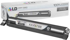 LD Compatible Toner Cartridge Replacement for Panasonic KX-FAT88 (Black)