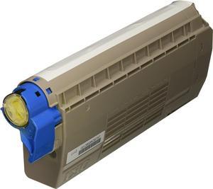 Oki Yellow Toner Cartridge, 11500 Yield (45396209)