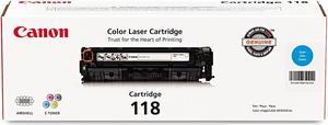 Most Recent Canon 118 Cyan Toner Cartridge 2661B001 SEALED BOX