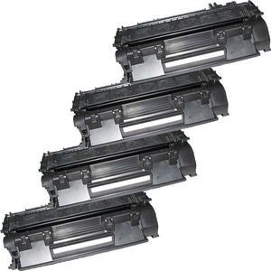 4 Inkfirst Compatible Toner Cartridges Replacement for HP CE505A 05A Laserjet P2055dn P2055x P2035 P2035n