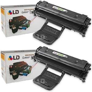 LD Compatible Toners for Samsung ML-2010D3 Set of 2 Black Laser Toner Cartridges for use in The ML-2010, ML-2510, ...