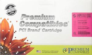 Premium Compatibles Inc. CE253ARPC Replacement Ink and Toner Cartridge for Hewlett Packard Printers, Magenta