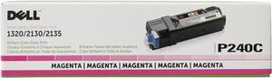 Dell P240C 1320C 2130 2135 Toner Cartridge (Magenta) in Retail Packaging