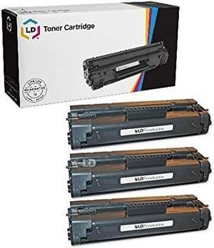 LD Remanufactured Replacement Laser Toner Cartridges for Hewlett Packard C4092A (HP 92A) Black (3 Pack)