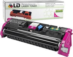 LD Remanufactured Toner Cartridge Replacement for HP 121A C9703A (Magenta)