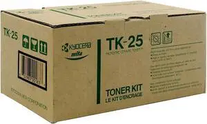 Kyocera FS1200 TK25 Black Toner Yield 5,000