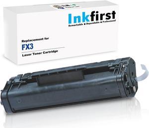 Inkfirst Compatible Toner Cartridge Replacement for Canon FX-3 FX3 1557A002BA MultiPASS C100 L600 L6000 CFX-L3500IF CFX-L4000 CFX-L4500IF FAX-L200 FAX-L250 FAX-L280 FAX-L300 FAX-L350 FAX-L4000 FAX-L4