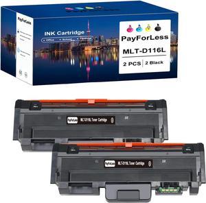 PayForLess® MLT D116L MLT D116S Toner Cartridge 2PK for Samsung M2885FW Toner, M2875FW Toner, M2835DW M2825DW M2825ND M2875FD M2675FN D116L D116S MLTD116l MLTD116S MLT-D116L MLT-D116S