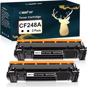 CSSTAR Compatible Toner 48a cf248a Replacement for HP 48a Toner Cartridge Work with Laserjet Pro M15a M15w M16a M16w Laserjet Pro MFP M28a M28w M29a M29w M30w M31w Printer (Black, 2 Pack)