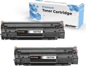 2PK Ultra Toner® Compatible Replacement for HP 78A CE278A hp78a cf278a hp 78a Black Toner Cartridge for HP Laserjet Pro M1536dnf MFP P1566 P1606 P1606dn (2 Pack)