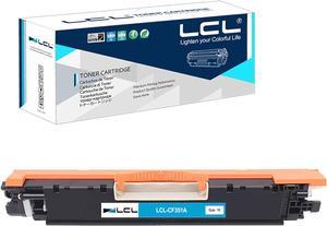 LCL Remanufactured for HP 130A CF351A (1-Pack, Cyan) Toner Cartridge for HP Color Laserjet Pro MFP M176 M176FN M177 M177FW M176n