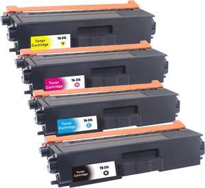 1 Set Ultra Toner® Compatible Replacement for Brother TN315 Toner Cartridge Combo High Yield of TN310 BK/C/M/Y HL-4150CDN HL-4570CDW HL-4570CDWT MFC-9460CDN MFC-9560CDW MFC-9970CDW