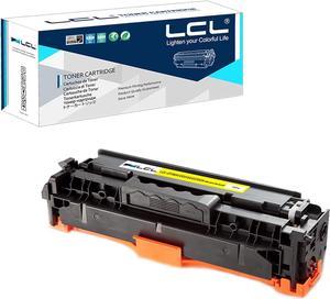 LCL Remanufactured for HP 305A CE412A (1-Pack Yellow) Toner Cartridge for HP Laserjet Enterprise 400 Color M451nw M451dn M451dw M475dn M475dw