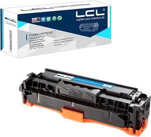 LCL Remanufactured for HP 312A CF381A (1-Pack Cyan) Toner Cartridge for HP Color Laserjet Pro M476dn-MFP M476dw-MFP M476nw-MFP