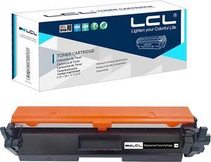 LCL Compatible for HP 30A CF230A with Chip (1-Pack, Black) Toner Cartridge for HP Laserjet Pro M203d M203dn 203dw MFP M277 MFP M227d MFP M227fdn MFP M227fdw MFP 227sdn Printer