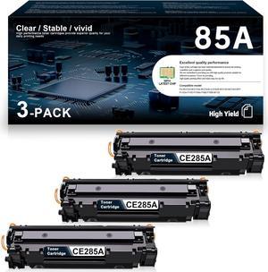 CE285A Toner Cartridge 85A Black Replacement for HP 85A Pro P1102 P1109 Series Pro MFP M1212 M1217 Series Printer Ink 3 Pack