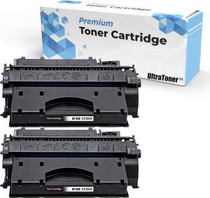 2 PK Ultra Toner® Compatible Replacement for HP 80X CF280X hp80x cf280x High Yield Black Toner Cartridge for HP Laserjet Pro 400 M401dn M401dne M401dw M401n MFP M425dn MFP M425dw