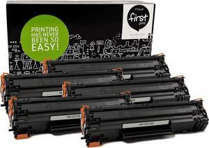 First Print 5 Pack of Compatible for HP-79A CF-279A Black Toner Cartridge for Laserjet Pro M12w, MFP M26, MFP M26nw