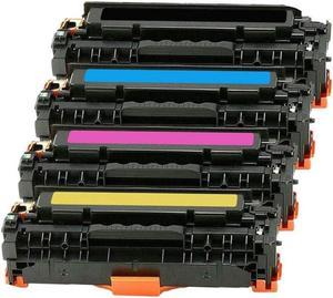 Latest 2023 Updated CHIP - InkHouse Toner Compatible Cartridge Replacement for HP 202X 202A CF500X CF501X CF502X CF503X High Capacity of HP 202A (CF500A,CF501A,CF502A,CF503A)