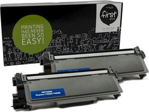 First Print 2 Pack Compatible for Brother Black Toner Cartridge TN-660 (High Yield of TN-630) for DCP-L2540DW, DCP-L2520DW, HL-L2320D, HL-L2360DW, HL-L2380DW, MFC-L2700DW, MFC-L2720DW, MFC-L2740DW