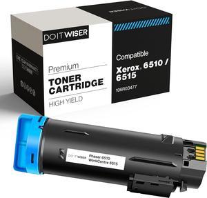 Do it Wiser Compatible Toner Cartridge Replacement for Xerox 6515 6510 6510DN 6510DNI 6510DNM 6510N 6515DN 6515DNI 6515DNM 6515N (Cyan - 106R03477)