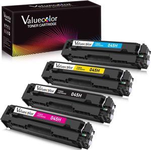 ValueColor Compatible Toner Cartridges Replacement for Canon Cartridge 045 045H CRG-045H for Canon Color imageCLASS MF634cdw MF632cdw LBP612cdw MF633cdw MF635cx LBP611cn MF613cdw (4 Pack)