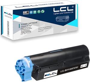 LCL Compatible for OKI B411 B431 44574701 4000 Pages (1-Pack Black) Toner Cartridge for OKI B411 B411d B411dn B431d B431dn MB461 MFP MB471 MB471w MB491 MB461 MB471 MB471W