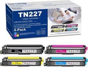 4 Pack (1BK+1C+1M+1Y) TN-223 Compatible Toner Cartridge Replacement for  Brother HL-3210CW HL-3230CDW HL-3270CDW HL-3230CDN MFC-L3770CDW MFC-L3710CW