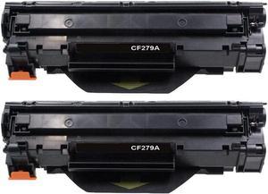 2 Pack Save on Many Compatible 79A CF279A Black BK 79A 79 A CF279 New Toner Cartridge for HP Pro M12w, Pro M12, Pro M12a, Pro MFP M26nw, Pro MFP M26, Pro MFP M26a