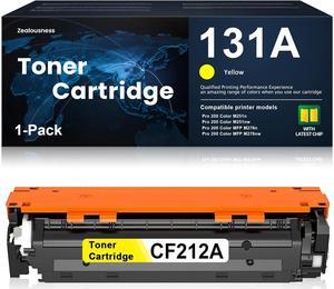 131A Toner CF212A Yellow Replacement for HP 131A Toner Cartridge Pro 200 Color M251n M251nw M276nw Printer Ink 1 Pack