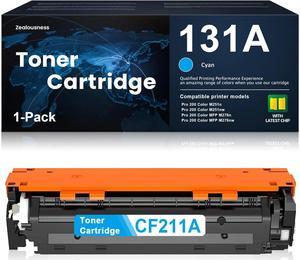 131A Toner CF211A Cyan Replacement for HP 131A Toner Cartridge Pro 200 Color M251n M251nw M276nw Printer Ink 1 Pack