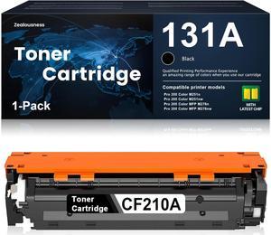 131A Toner Black CF210A Replacement for HP 131A Toner Cartridge Pro 200 Color M251n M251nw M276nw Printer Ink 1 Pack