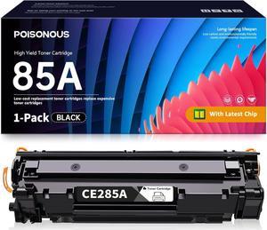 85A P1102W CE285A Toner Cartridges Black Replacement for HP 85A CE285A Toner Cartridges Pro M1212nf M1217nfw M1214nfh m1216nfh M1213nf M1219nf MFP P1102 P1109w M1132 Printer Ink Cartridge, 1-Pack