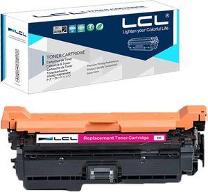 LCL Remanufactured for HP 507A CE403A (1-Pack Magenta) Toner Cartridge for HP Laserjet Enterprise 500 Color M551 M551N M551DN M551XH M575f M575c