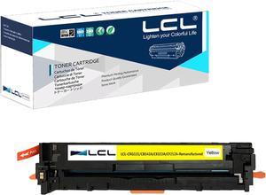 LCL Remanufactured for HP 128A 131A CF212A CE322A (1-Pack, Yellow) Toner Cartridge for HP Laserjet Pro 200 Color M251n M251nw HP Laserjet Pro 200 Color M276n nw