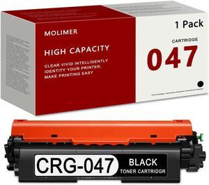 MOLIMER 047 (2164C001) CRG-047 Toner Cartridge Replacement for Canon 047 ImageCLASS MF113W LBP113W MF110 LBP110 i-SENSYS MF110 LBP110 LBP113W MF113W Printer Ink 1 Pack, Black