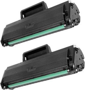 2 Pack Toner Cartridges Compatible Samsung MLT-D104S MLT-D1042S MLTD104S MLTD104 for Samsung ML-1660/1660K/1660N/1661/1665/1666/1667/1670/1675 /1860/1865/1865W SCX-3200 SCX-3201 SCX-3205 SCX-3205W