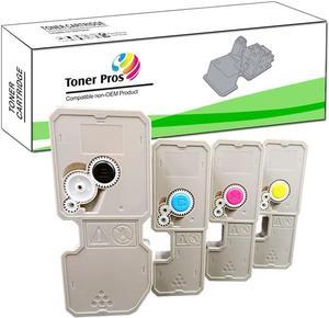 Toner Pros [Limited Edition Design Compatible Toner TK-5242 (TK5242) for Kyocera Ecosys P5026cdn P5026cdw M5526cdn M5526cdw (4-Color-Pack: KCMY) Black 4,000 & Colors 3,000 Pages