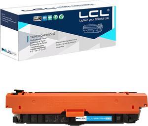 LCL Remanufactured for HP 508X 508A CF361A CF361X CRG-040H High Yield (1-Pack, Cyan) Toner Cartridge HP Laserjet M552dn M553dn M553n M553x MFP M577Z MFP M577dn