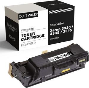 Do it Wiser Compatible Toner Cartridge Replacement for Xerox WorkCentre 3335 3345 Phaser 3330 106R03623 106R03624 (15,000 Pages 1-Pack, Black)