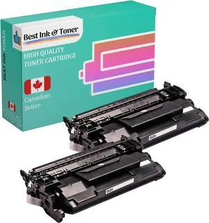Best Toner Compatible Replacement Toner for Canon 052H (2200C001) for use in Canon ImageCLASS LBP214dw, MF424dw, MF426dw (9000 Pages) High Capacity of Canon 052 (2 PER Pack) (Black X 2 Pack)