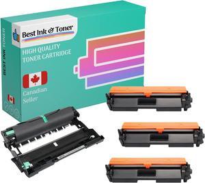 Best Drum & Toner Combo Compatible for Brother DR730 Drum Unit x 1 & Toner TN760 x 3 High Yield for TN730 for HL-L2350DW HL-L2370DW HL-L2390DW HL-L2395DW DCP-L2550DW MFC-L2710DW MFC-L2750DW