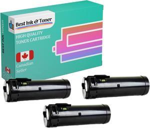 Best Compatible Black Toner Cartridge for Xerox 106R02731 Extra High Yield, use with Phaser 3610 Phaser 3610DN Phaser 3610N WorkCentre 3615 WorkCentre 3615DN (3 Per Pack)