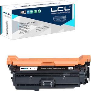 LCL Remanufactured for HP 504A CE250A (1-Pack,Black) Toner Cartridge for HP Laserjet CP3525 CP3525dn CP3525n CP3525x CP3530 CM3530 CM3530fs