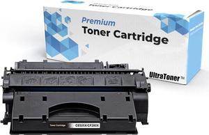 1 PK Ultra Toner® Compatible Replacement for HP 05X (CE505X)/05X/hp05/ce505x Black Toner Cartridge for HP Laserjet P2055d, Laserjet P2055dn, Laserjet P2055x